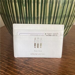 ILI New York Leather credit Card Holder